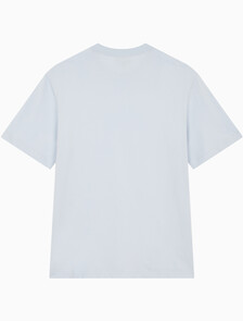 Buy 남성 이지핏 아카이브 로고 반팔 티셔츠 in color LIGHT BLUE