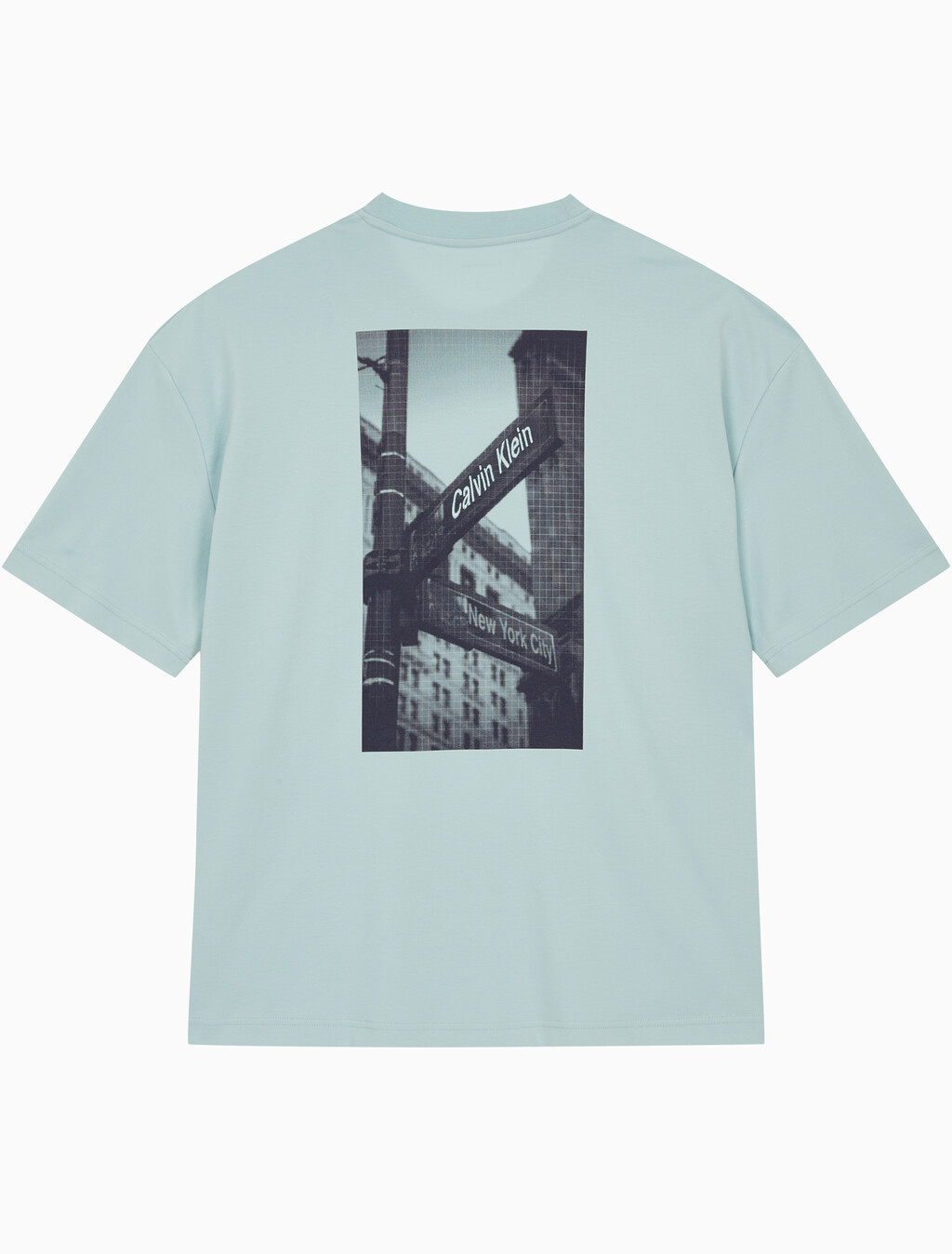 Buy 남성 NYCK 그래픽 반팔 티셔츠 in color HARBOR GRAY