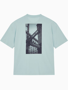 Buy 남성 NYCK 그래픽 반팔 티셔츠 in color HARBOR GRAY