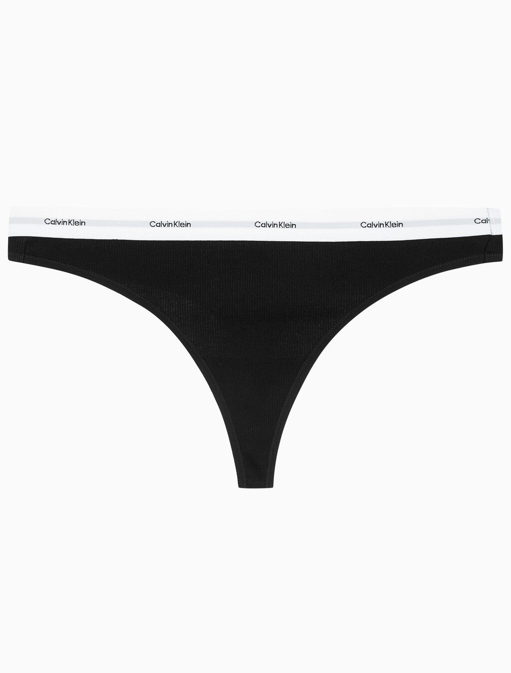 Buy 여성 코튼 스트레치 립 T팬티 in color BLACK