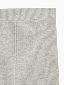 Buy 여성 하이라이즈 스웨터 미디 스커트 in color LIGHT GREY HEATHER