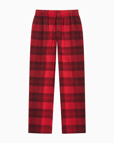 Buy 여성 플란넬 파자마 팬츠 in color RED BLACK FLANNEL