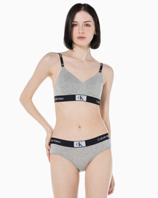 Buy 여성 1996 코튼 AF 힙스터 팬티 in color GREY HEATHER