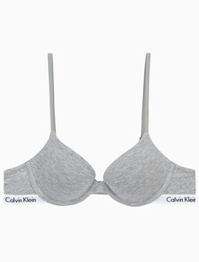 Buy 여성 캐러셀 라이틀리 라인드 데미 브라 in color GREY HEATHER