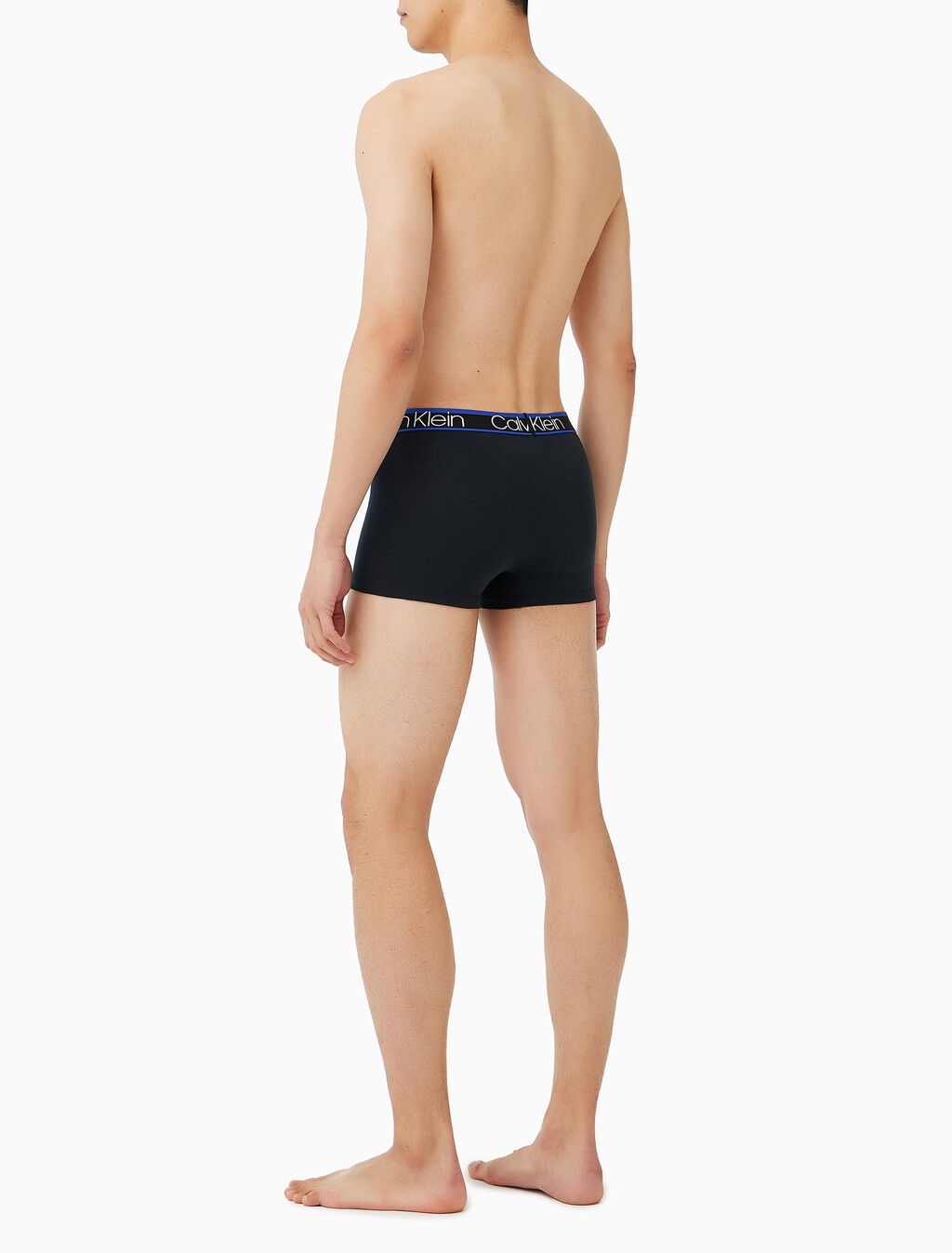 Buy 남성 WB 코튼 스트레치 버라이어티 팩 트렁크 4PK in color Blue / Black / Black / Grey