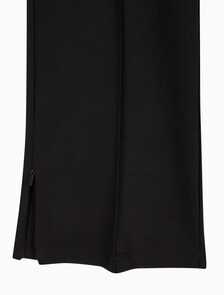 Buy 여성 하이라이즈 플레어 밀라노 팬츠 in color CK BLACK