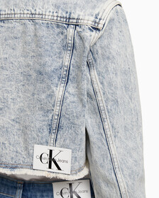 Buy 여성 익스트림 90's 크롭 데님 재킷 in color 028A CHALKY BLU