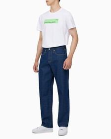 Buy 남성 90's 스트레이트핏 린스 데님 in color RINSE BLUE