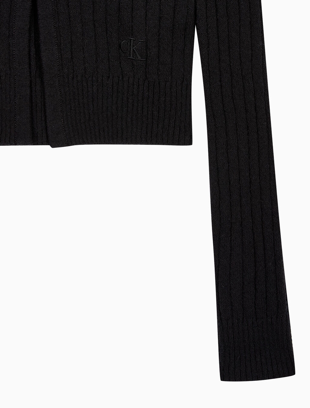 Buy 여성 L/S 스트랩 가디건 in color BLACK
