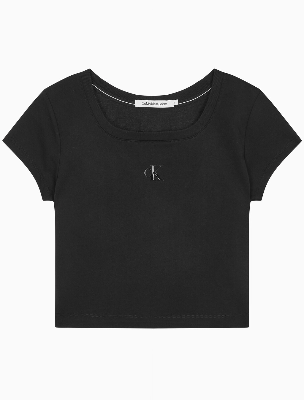 Buy 여성 쿨링 로고 베이비 티셔츠 in color CK BLACK