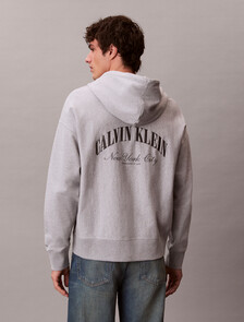 Buy 남성 프리미엄 테리 후드 집업 스웻셔츠 in color HEROIC GREY HEATHER