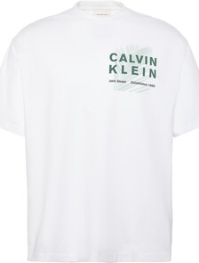 Buy 캘빈 리조트 팜 그래픽 티 in color BRIGHT WHITE