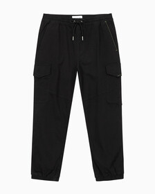 Buy 남성 워시드 카고 팬츠 in color CK BLACK