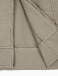 Buy 남성 릴렉스핏 트윌 스웻 집업 자켓 in color KHAKI BEIGE