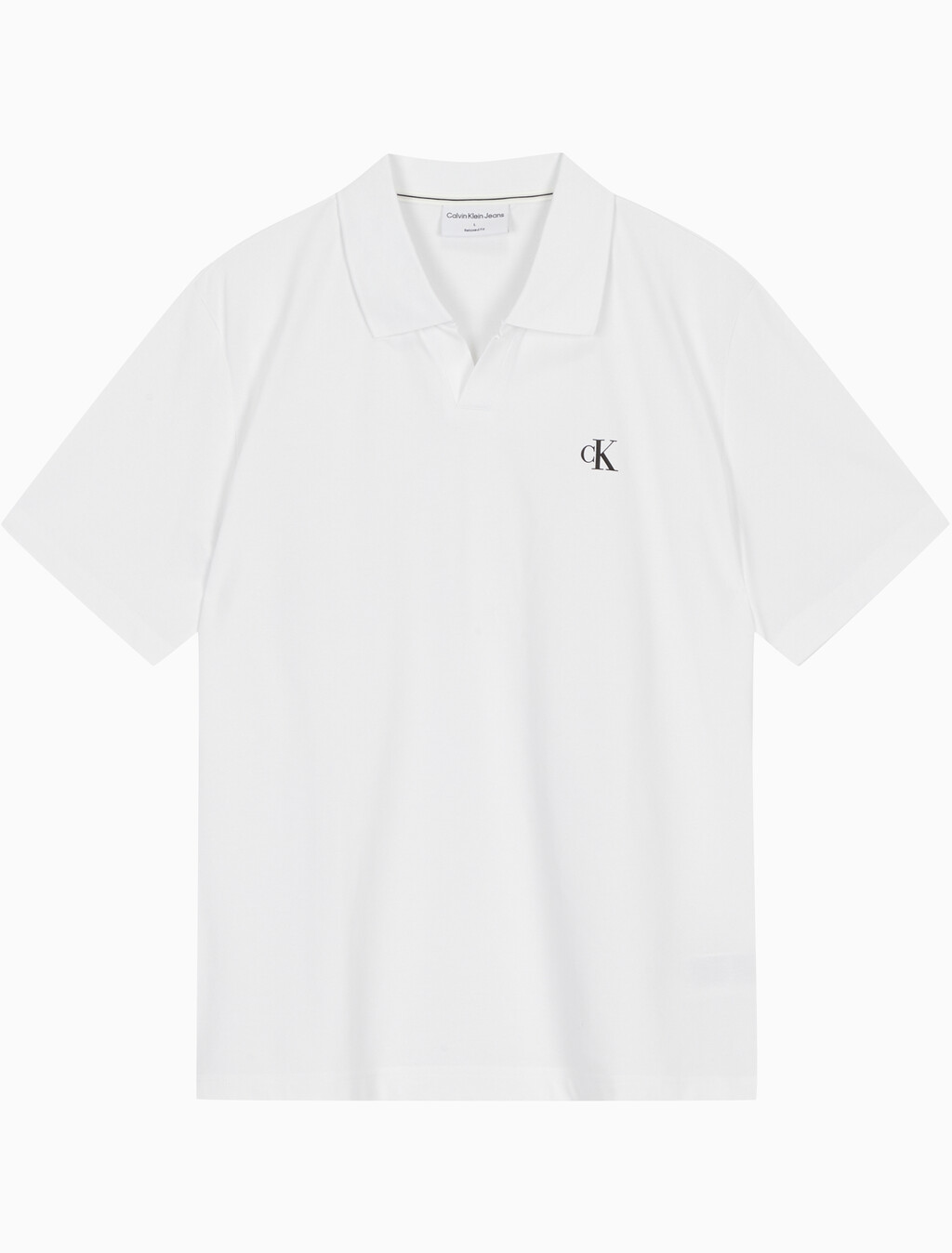 Buy 남성 릴렉스핏 피케 폴로 반팔 티셔츠 in color BRIGHT WHITE