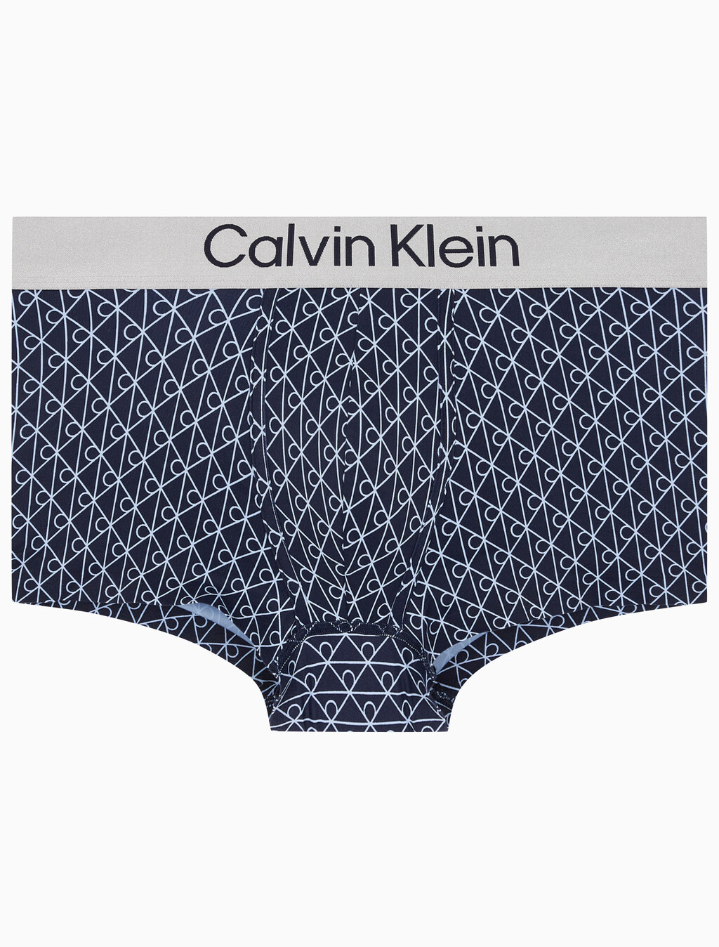 Buy 남성 브러시드 마이크로파이버 스트레치 로우 라이즈 트렁크 in color Blue