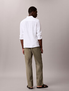 Buy 남성 90s 베기핏 치노팬츠 in color Deep Green