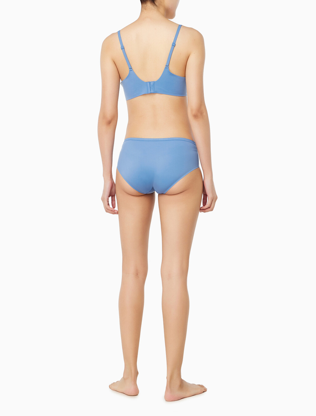 Buy 여성 퍼펙틀리 핏 와이어프리 푸쉬업 in color BLUE