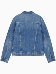 Buy 남성 클래식 틴티드 스톤워시 데님 자켓 in color STONE BLUE