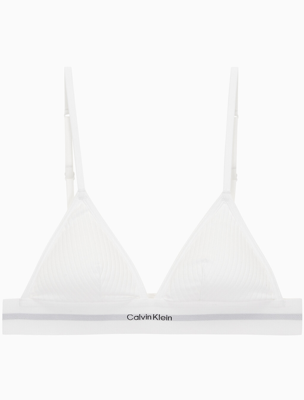 Buy 여성 코튼 모달 스트레치 립 AF 트라이앵글 in color WHITE