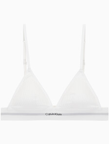 Buy 여성 코튼 모달 스트레치 립 AF 트라이앵글 in color WHITE