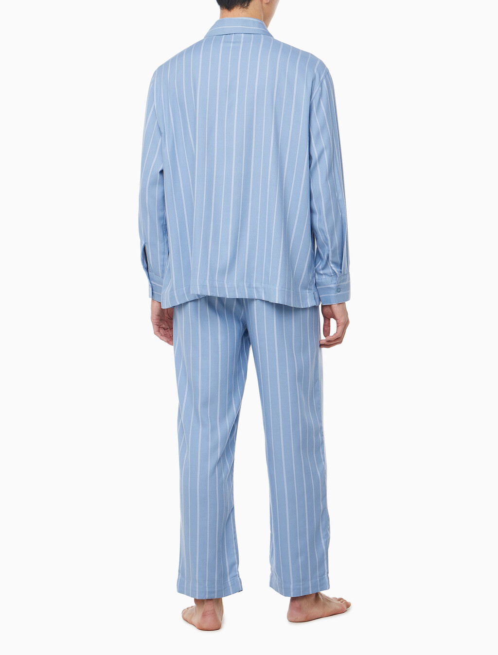 Buy 남성 울트라 소프트 플란넬 팬츠 in color KATE STRIPE+FADED DENIM