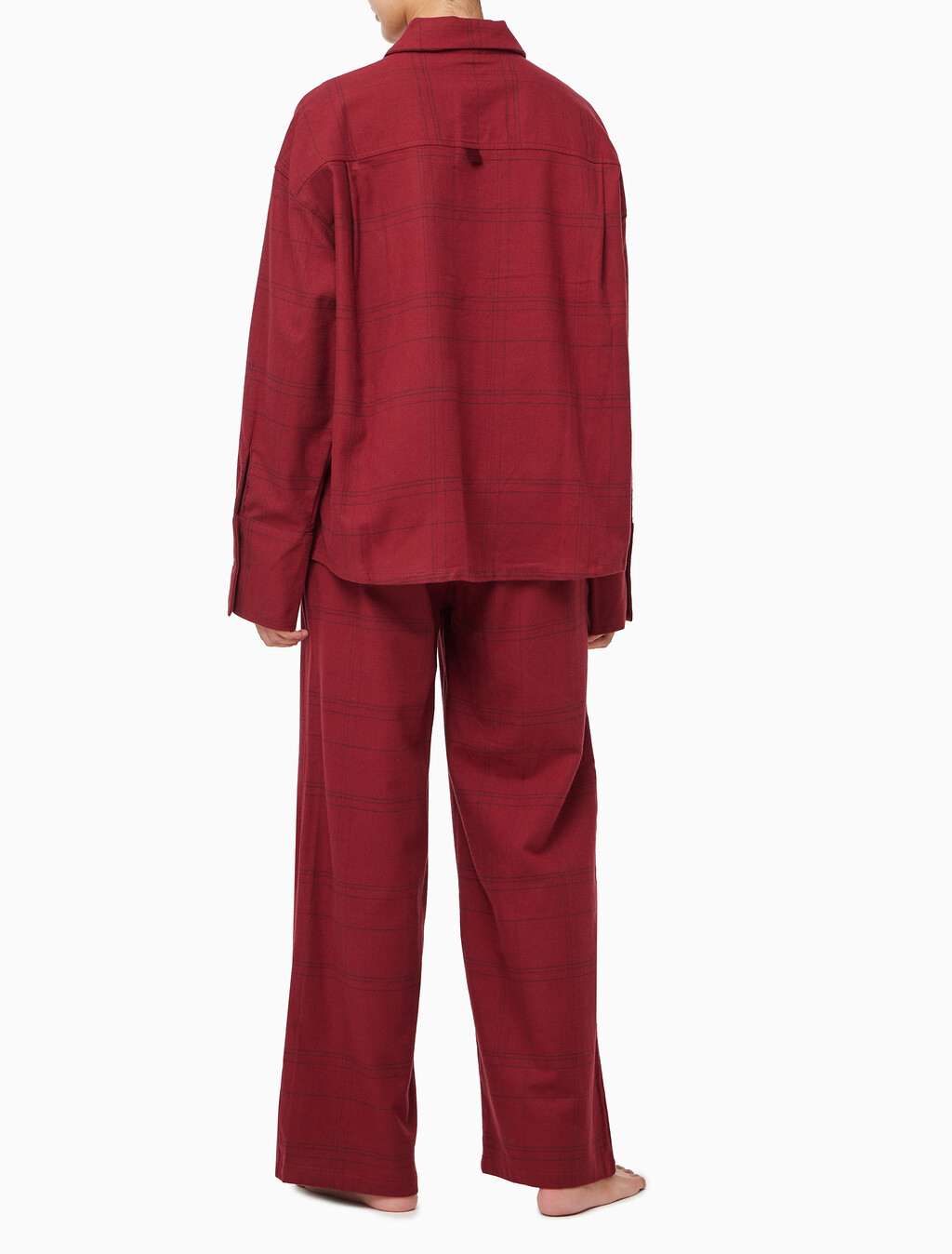 Buy 여성 플란넬 슬립 팬츠 in color BEAM PLAID SYRAH