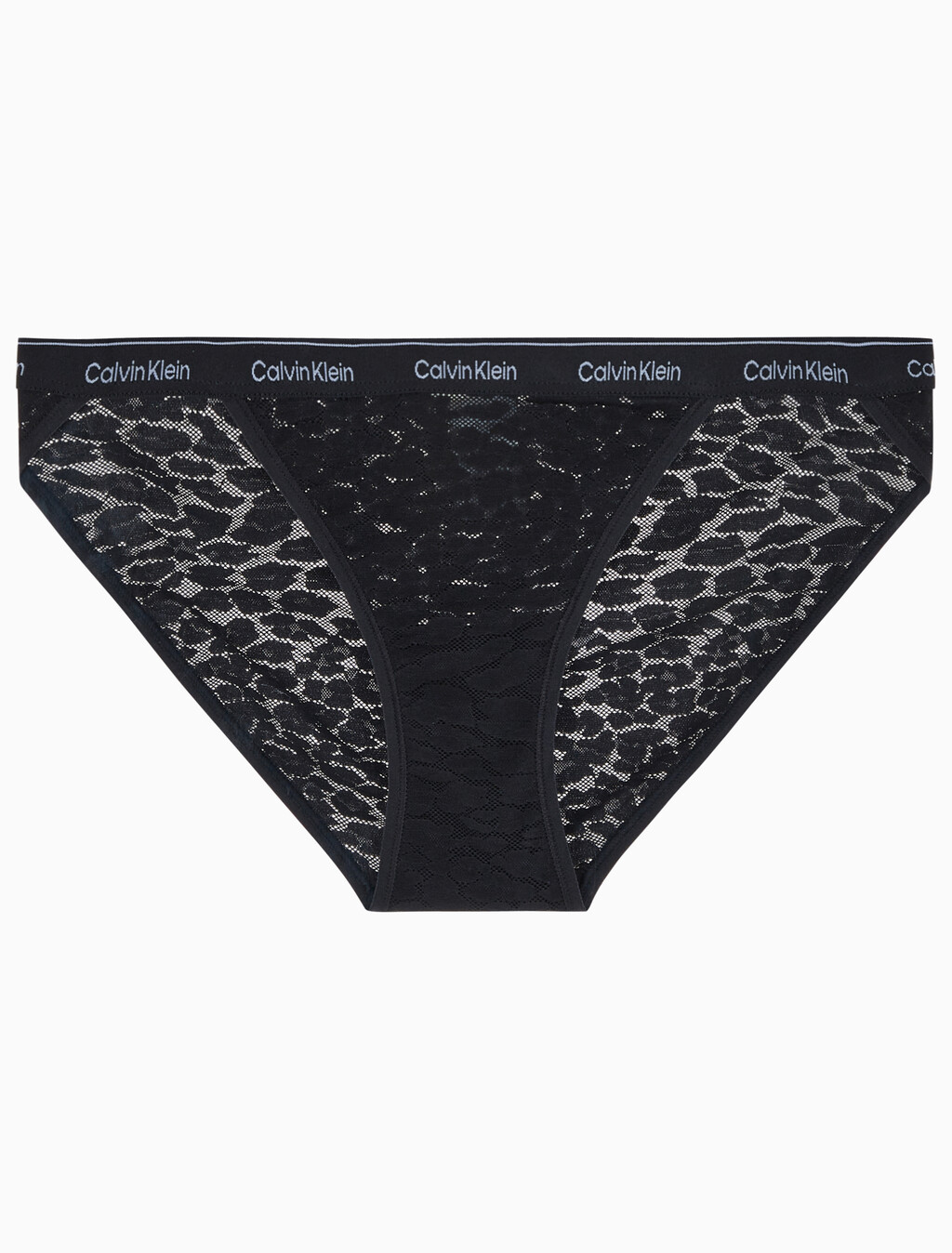 Buy 여성 CK 모던 레이스 스트링 비키니 in color BLACK
