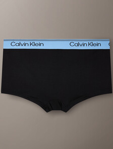 Buy 남성 마이크로파이버 스트레치 3PK 로우 라이즈 트렁크 in color Black