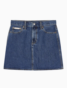 Buy 여성 히어로 하이라이즈 미니 스커트 in color DARK BLUE