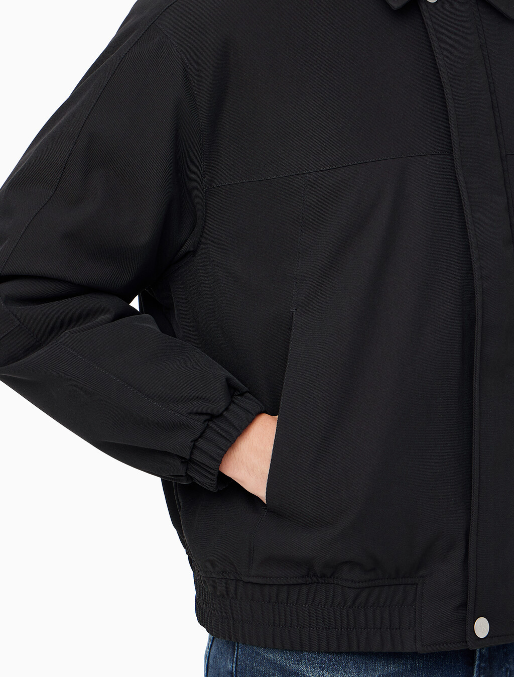 Buy 남성 블루종 패딩 자켓 in color CK BLACK