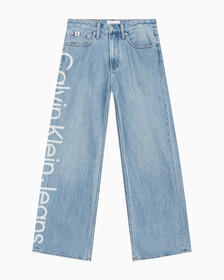Buy 남성 90's 루즈핏 라이트블루 데님 in color 028A CHALKY BLU