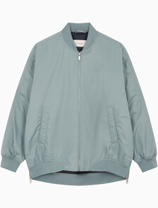 Buy 여성 롱 보머 자켓 in color BLUE