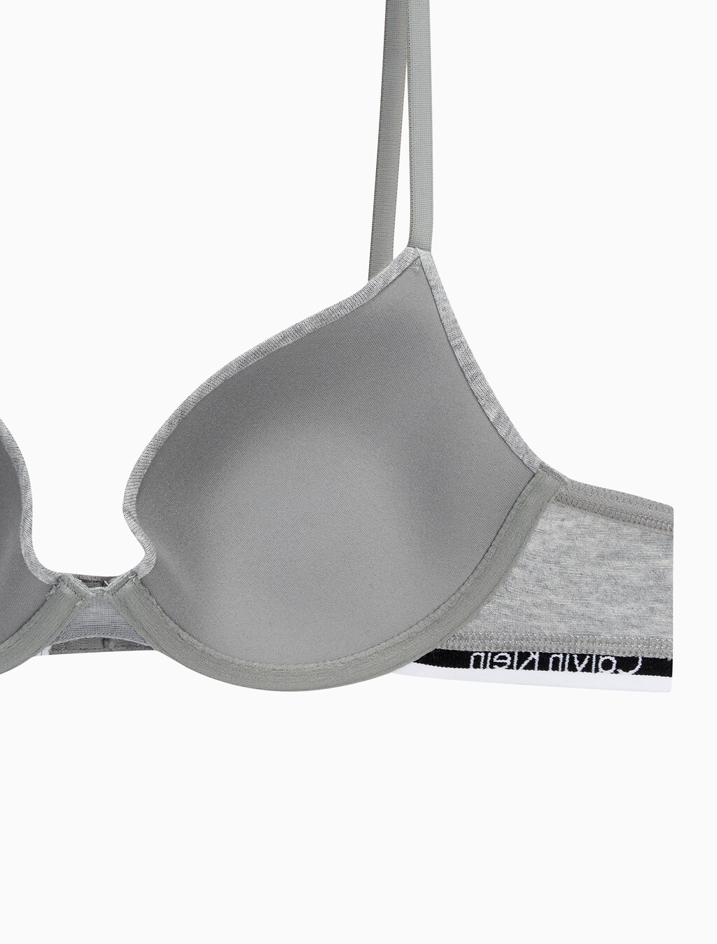 Buy 여성 캐러셀 라이틀리 라인드 데미 브라 in color GREY HEATHER
