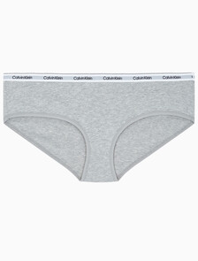 Buy 여성 모던로고 로우라이즈 힙스터 in color GREY HEATHER