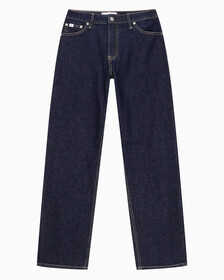 Buy 여성 90's 스트레이트핏 린스 블루 데님 in color RINSE BLUE