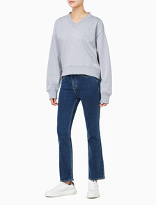 Buy 여성 프리미엄 테리 스웻셔츠 in color Grey