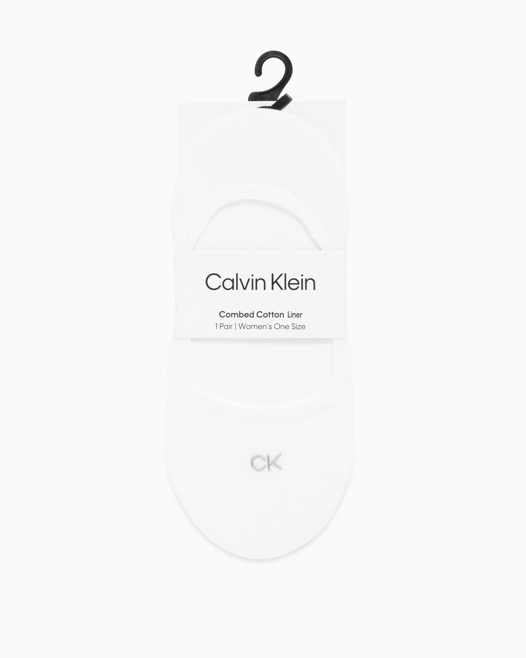 Buy 여성 콤드 코튼 로우컷 노쇼 삭스 (블랙 1 PAIR) in color WHITE