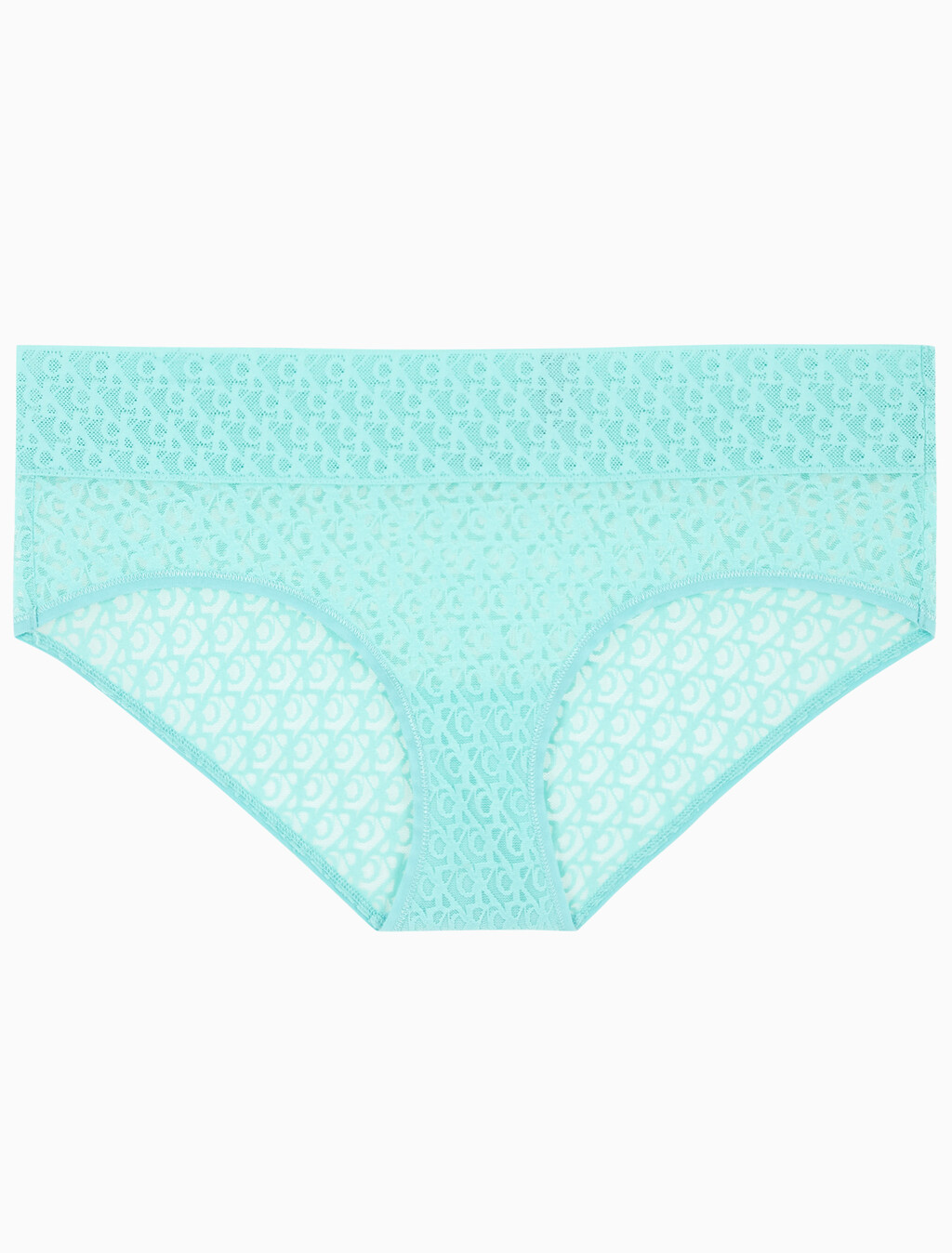 Buy 여성 CK 로고 레이스 트림 힙스터 in color BEAU BLUE