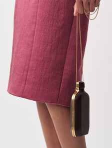 Buy THE ONE CLUTCH CULT CK ONE in color Cocoa