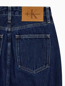 Buy 여성 맥시 데님 스커트 in color BLUE BLACK HANGER LOOP