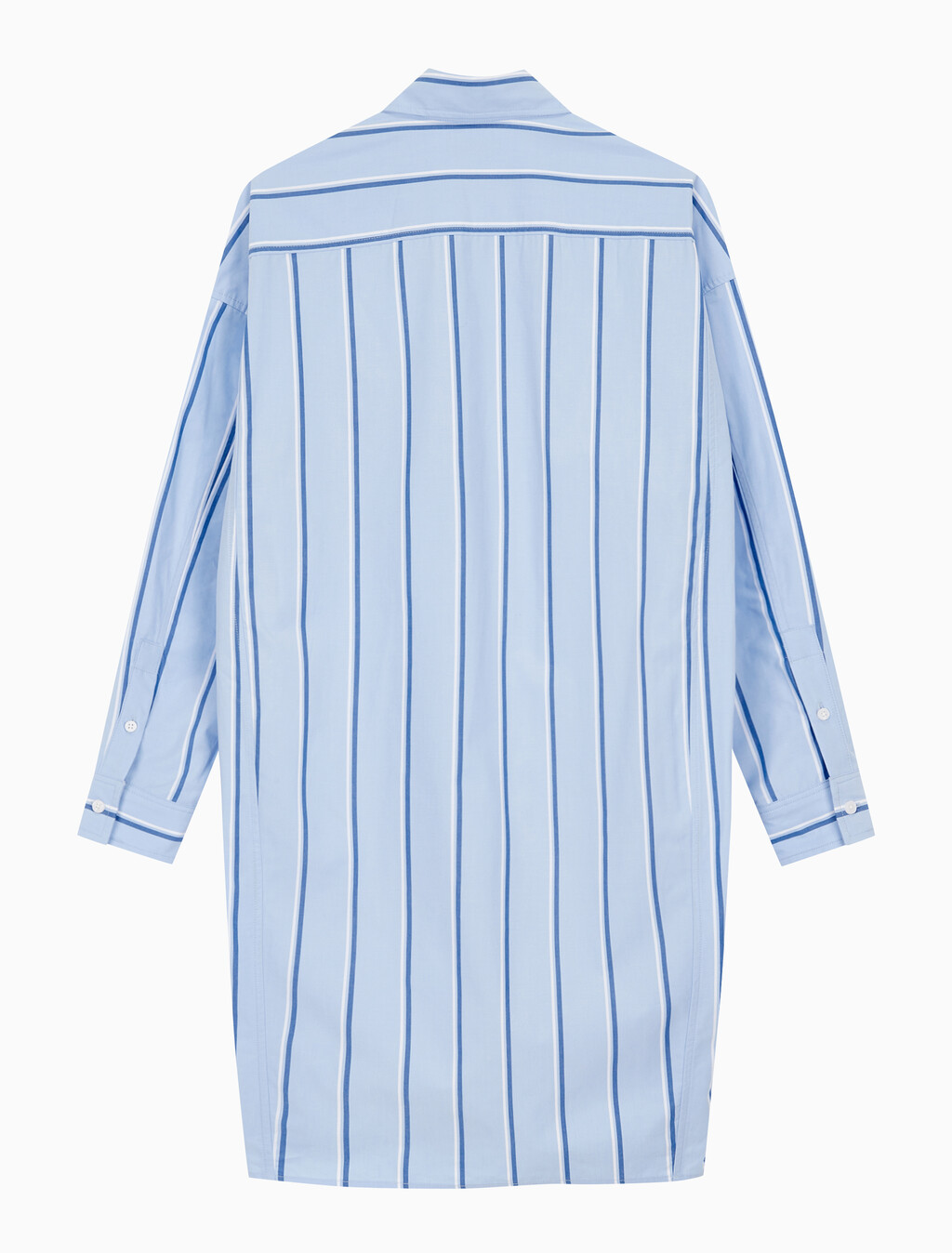 Buy 여성 스트라이프 셔츠 드레스 in color CHAMBRAY BLUE