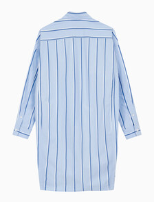 Buy 여성 스트라이프 셔츠 드레스 in color CHAMBRAY BLUE