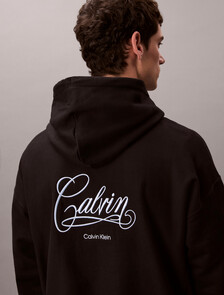 Buy 남성 프리미엄 플리스 매치박스 후디 in color BLACK