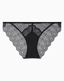 Buy 여성 CK 블랙 빈티지 레이스 AF 비키니 in color BLACK