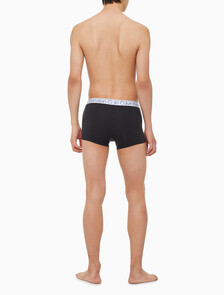 Buy 남성 코튼 스트레치 LTE 3PK 드로즈 in color BLACK/PROVIDENCE BLUE/GREY HEATHER