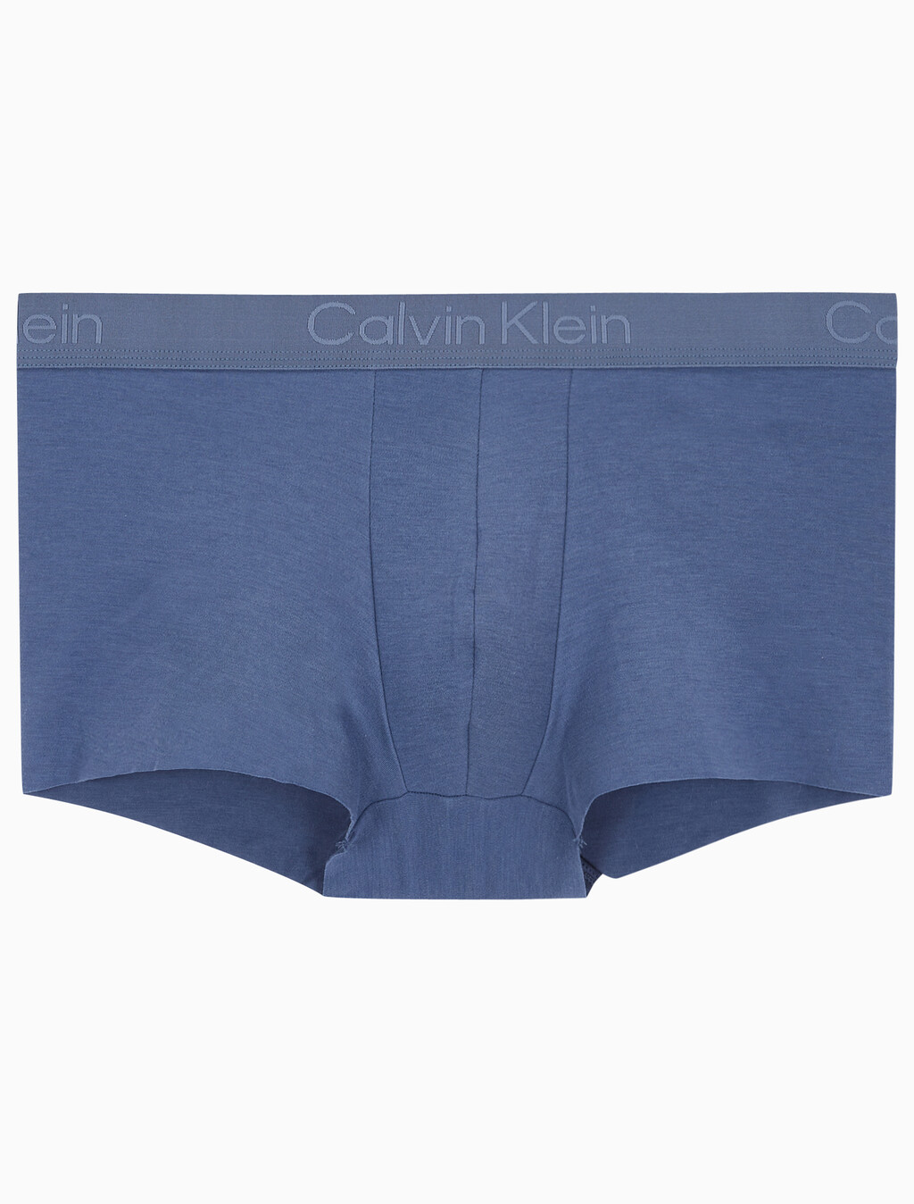 Buy 남성 CK 블랙 코튼 싱글 드로즈 in color INDIGO BLUE