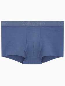 Buy 남성 CK 블랙 코튼 싱글 드로즈 in color INDIGO BLUE