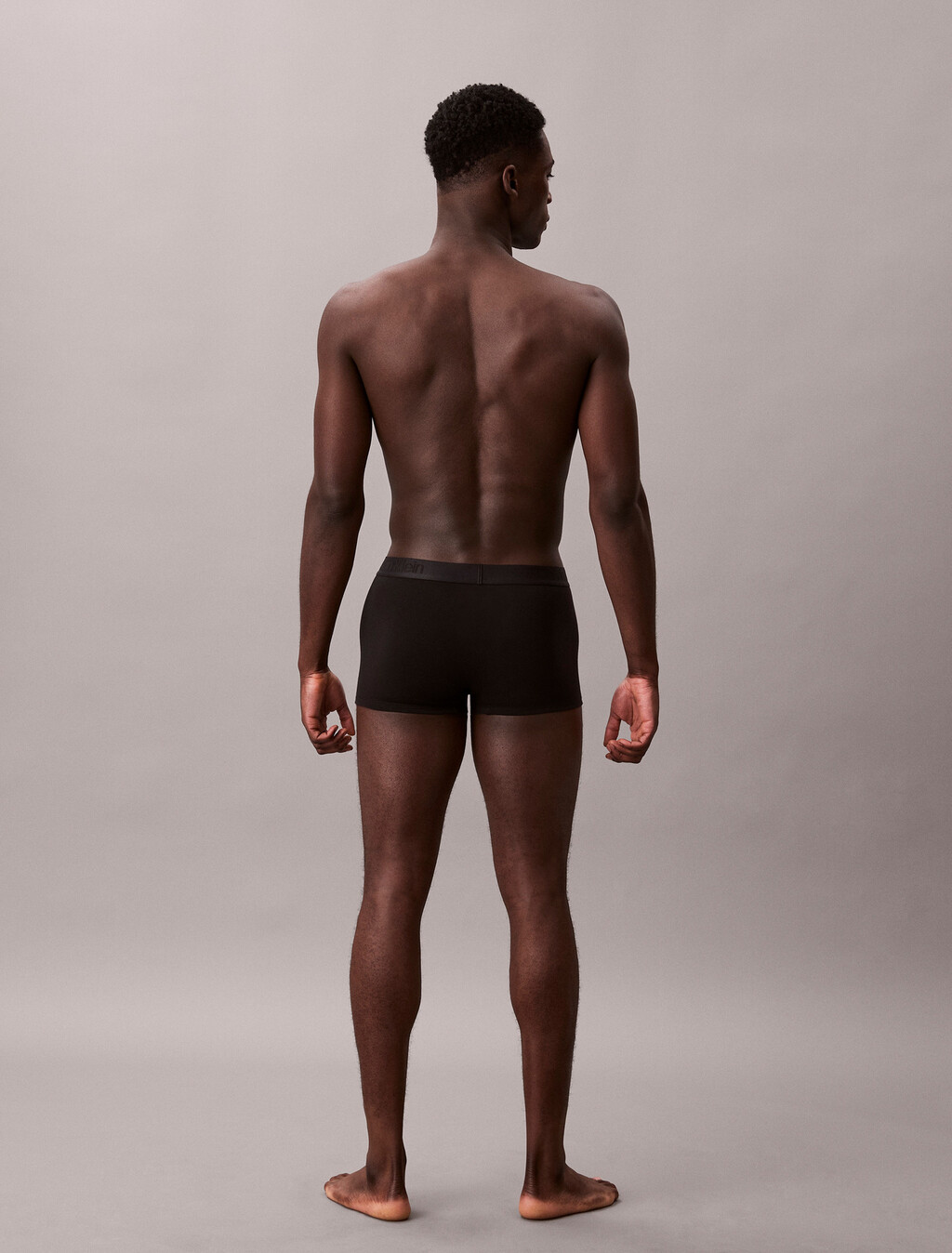 Buy 남성 CK 블랙 3PK 로우 라이즈 트렁크 in color Leopard