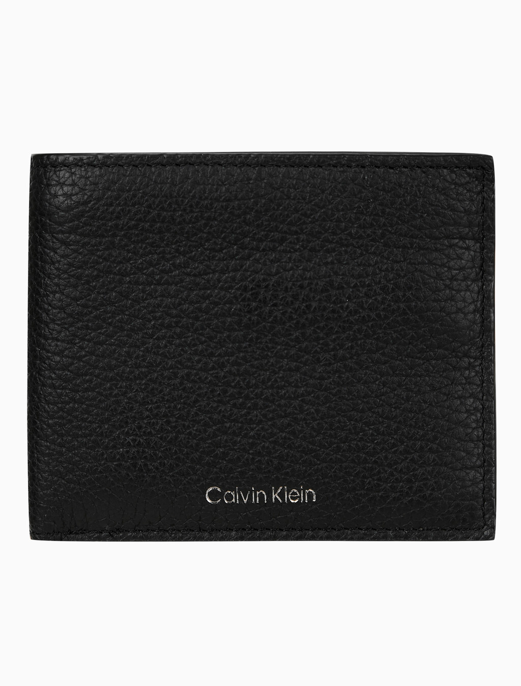 Buy 남성 CK 레더 코인포켓 빌폴드 in color BLACK